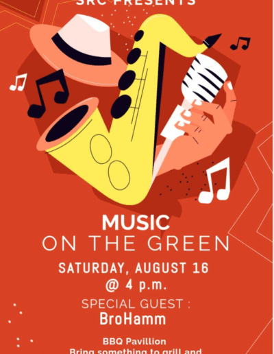 Music on the Green 2025.08.16 poster