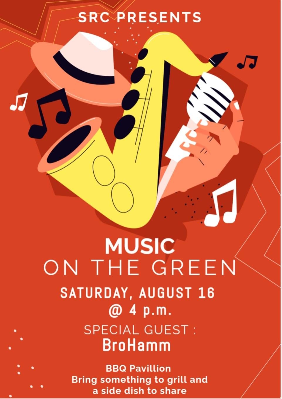 Music on the Green 2025 Music on the Green 2025.08.16 poster