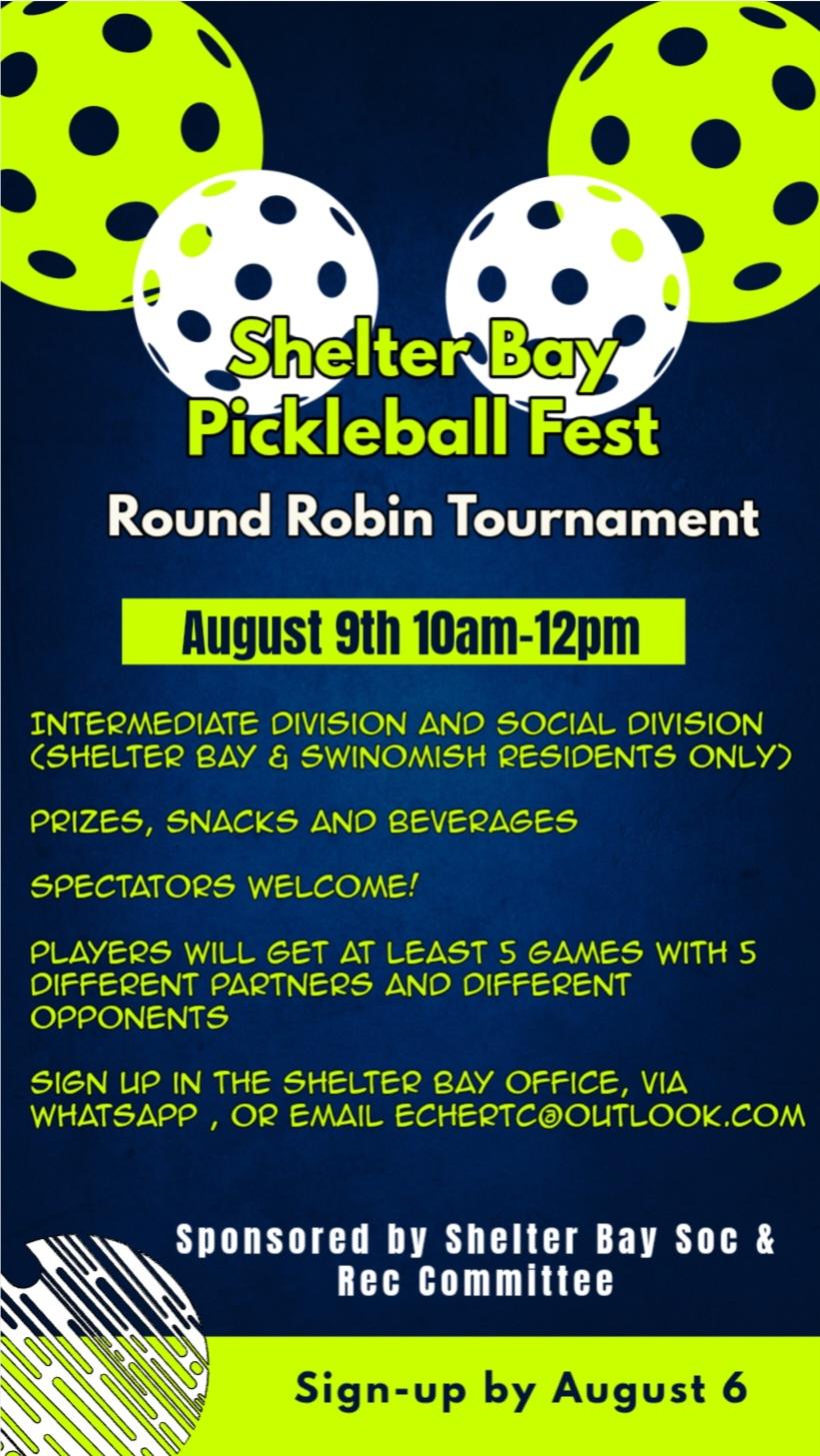 Pickleball Tournament 2025