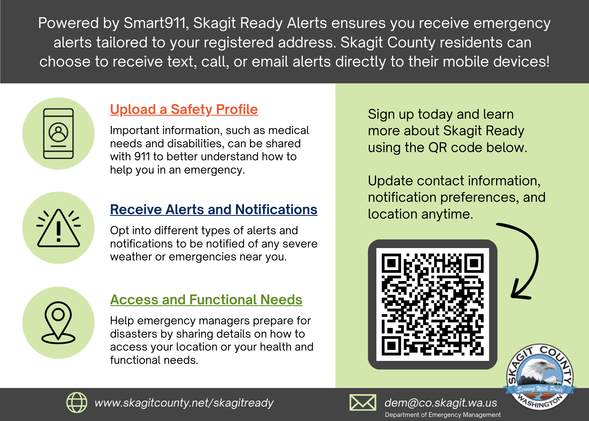 Sign Up For Skagit County's New Alert System - Shelter Bay Community