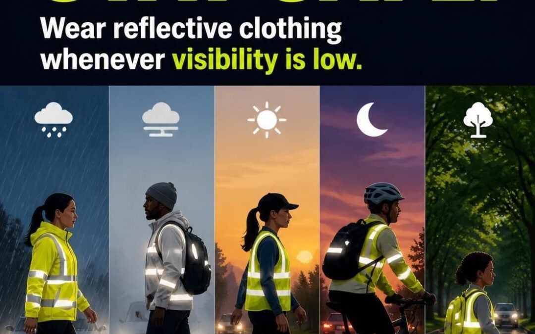 Be seen. Stay Safe.